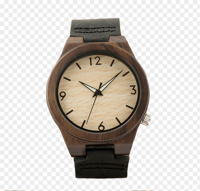 Watch Strap Wood Leather PNG
