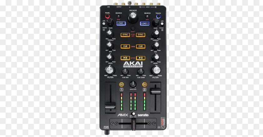 Akai Sound Card AMX Disc Jockey AKAI Professional Computer DJ PNG