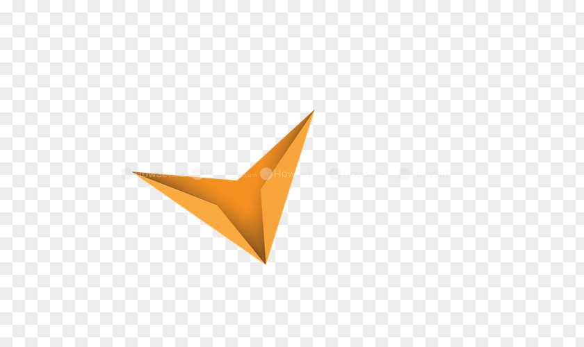 Paper Star Origami Line PNG