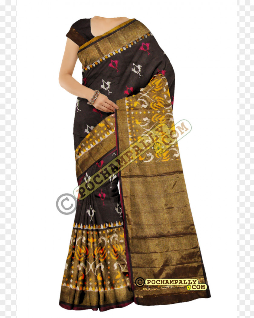 Silk Saree Bhoodan Pochampally Sari Handloom PNG