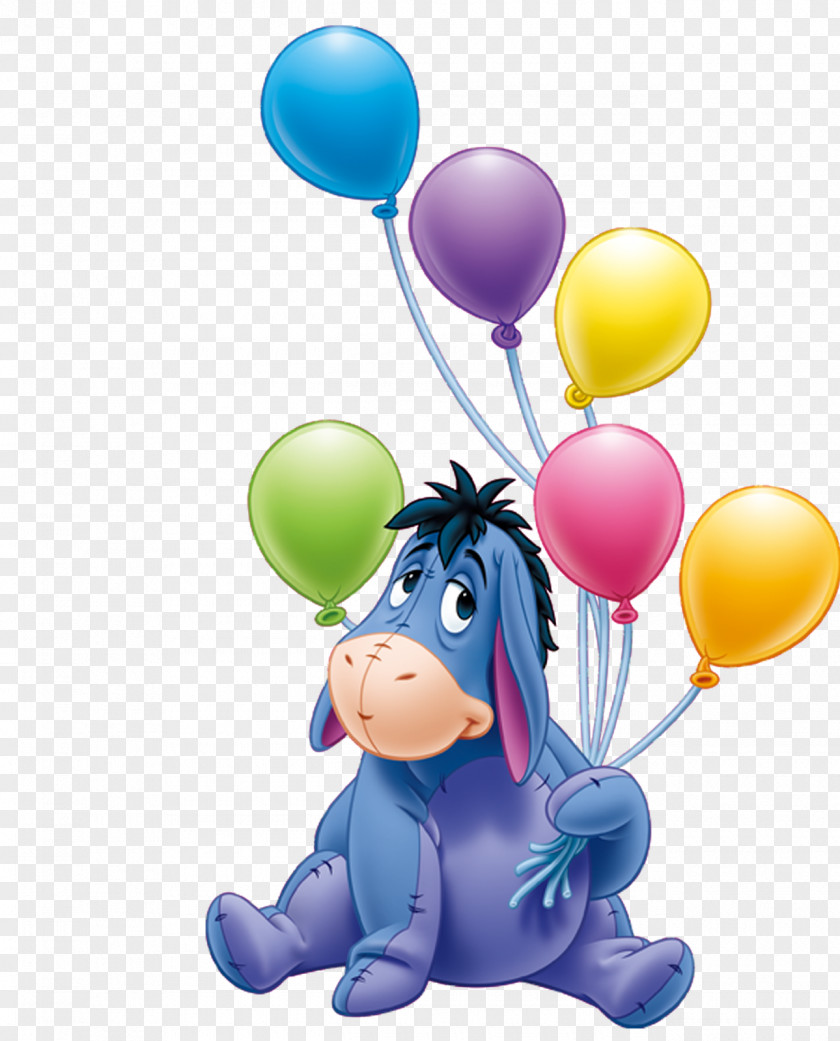 Winnie Pooh Eeyore's Birthday Party The Piglet Cake PNG