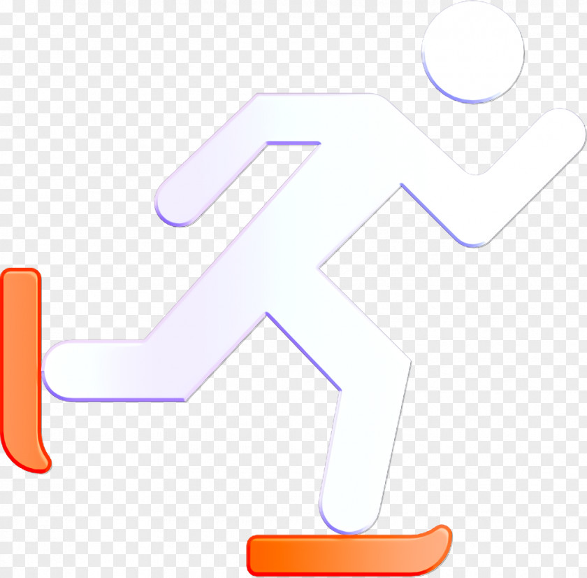 Winter Icon Skating Exercise PNG