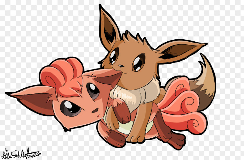 Black Bandana Pokémon Battle Revolution Vulpix Eevee Growlithe PNG