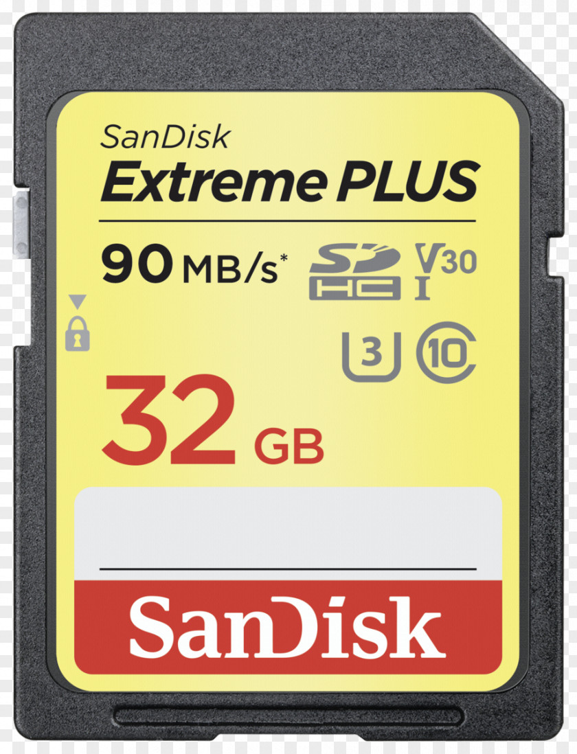 Camera SDHC Secure Digital Flash Memory Cards MicroSD SanDisk PNG