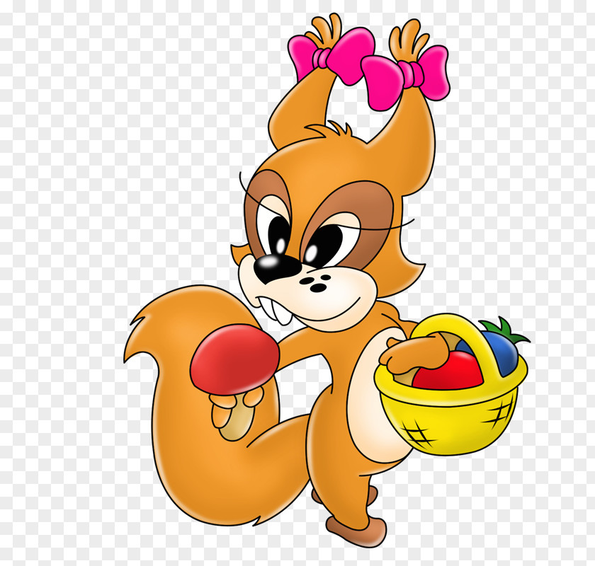 Nf Tree Squirrel Cartoon Clip Art PNG