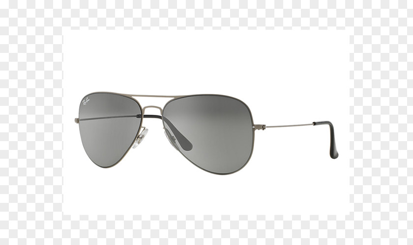 Ray Ban Ray-Ban Aviator Classic Sunglasses Flat Metal PNG