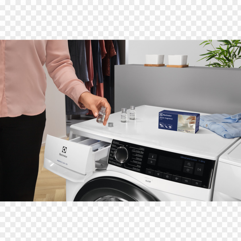 Album Single Page Washing Machines Clothes Dryer Electrolux PNG