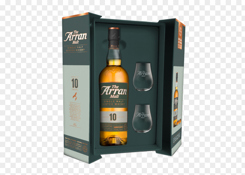 Arran Distillery Whiskey Single Malt Whisky Scotch PNG