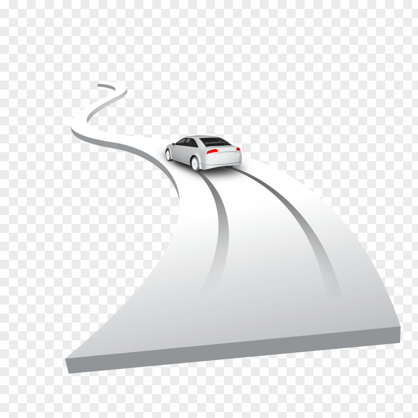 Driving On The Road Lane PNG
