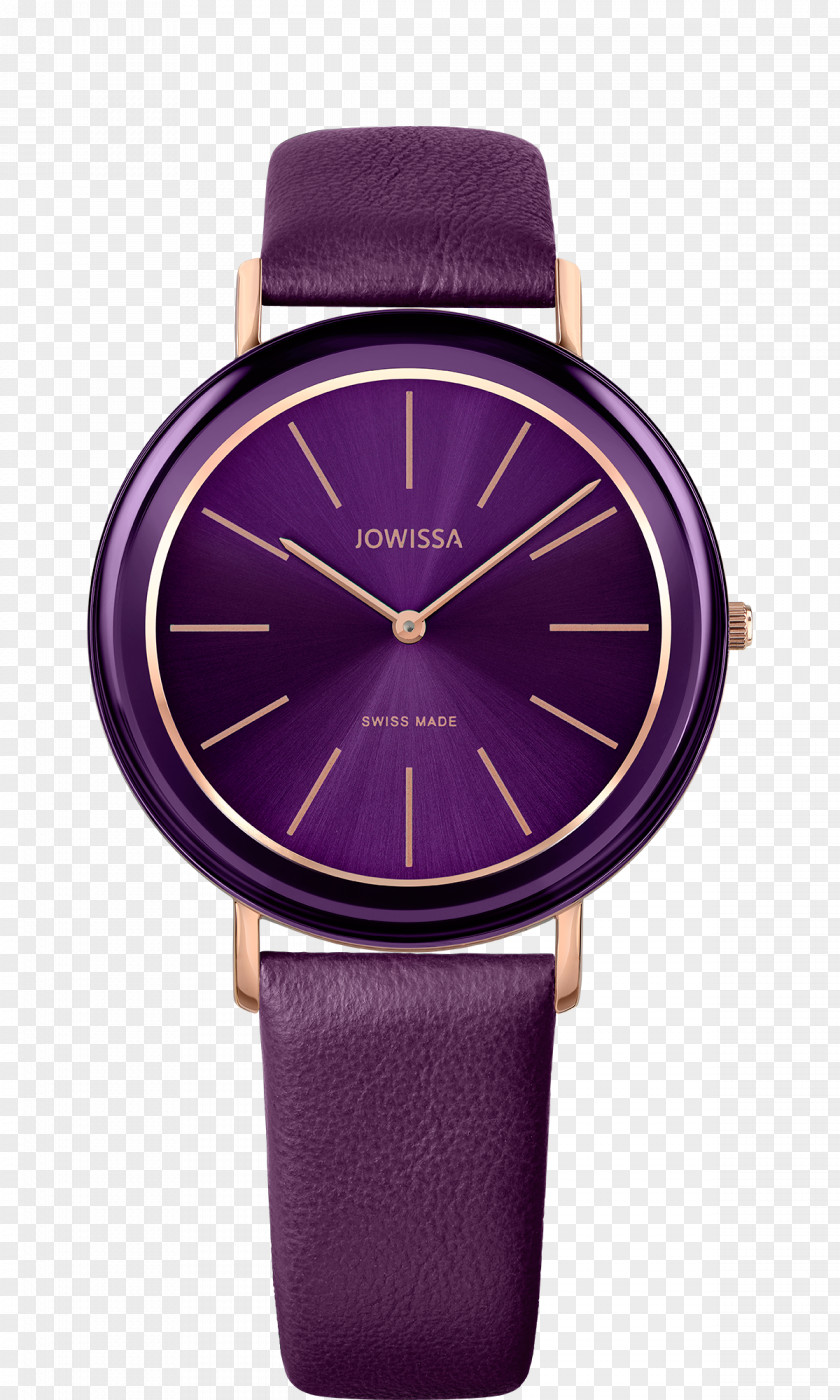 Ladies Watch Jowissa Analog Leather Quartz Clock PNG