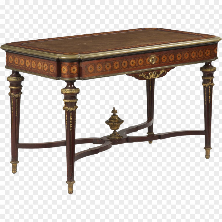Table Writing Desk Louis XVI Style PNG