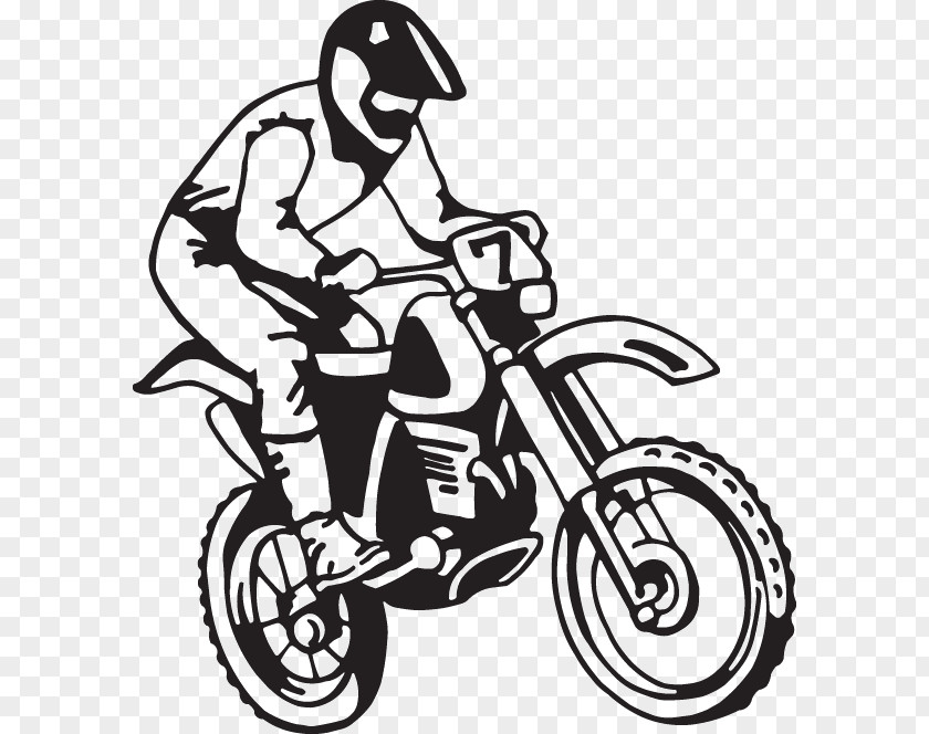 Car Bicycle Wheels Motorcycle Racer Motocross PNG