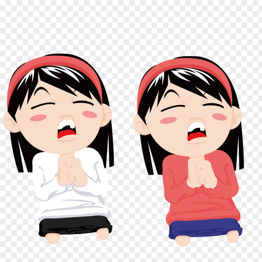 Crying Twins Twin Euclidean Vector PNG