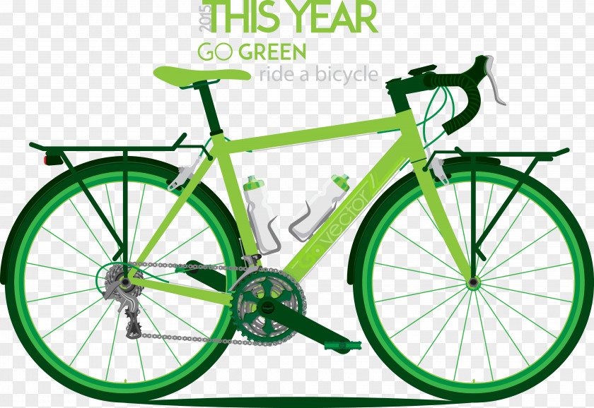 Vector Bike Road Bicycle Euclidean Mountain PNG