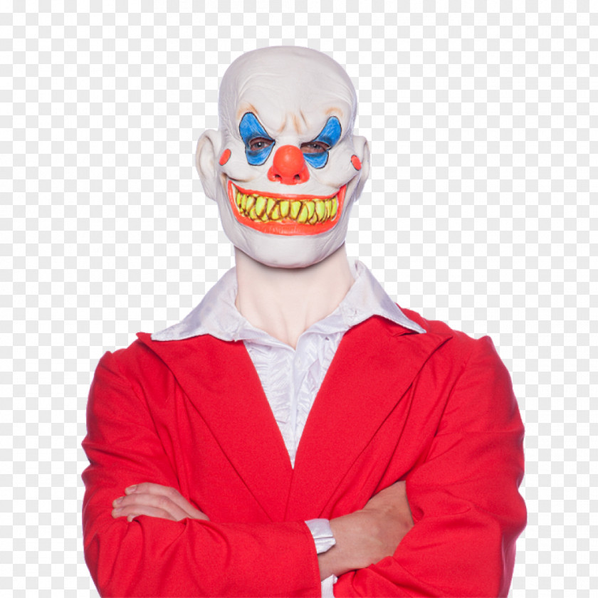 Clown Evil Mask Costume Circus PNG