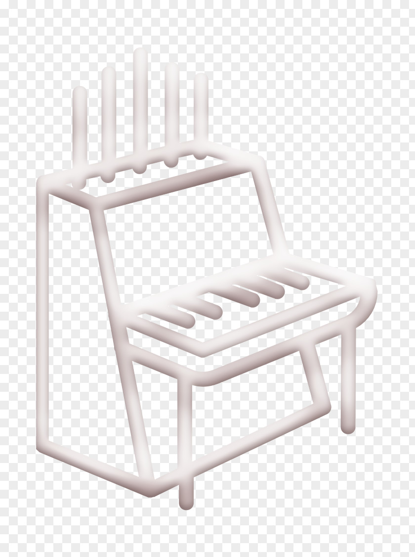 Table Chair Equipment Icon Keyboard Music PNG