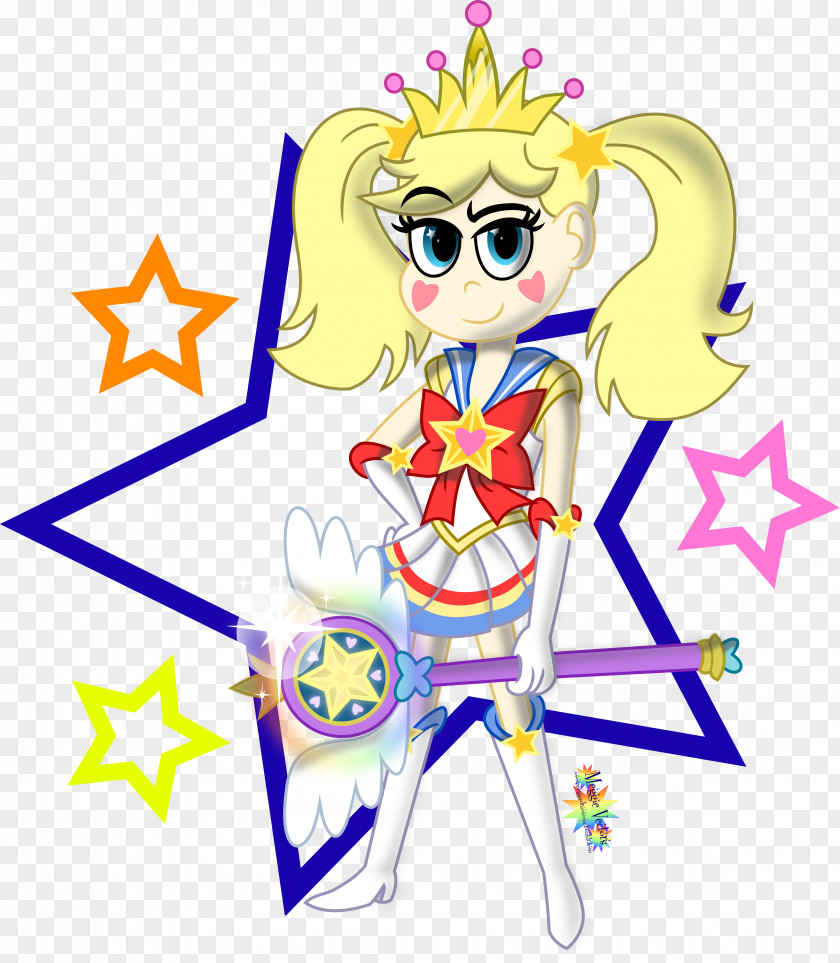 The Stars Scatter Sailor Moon Marco Diaz Venus DeviantArt PNG