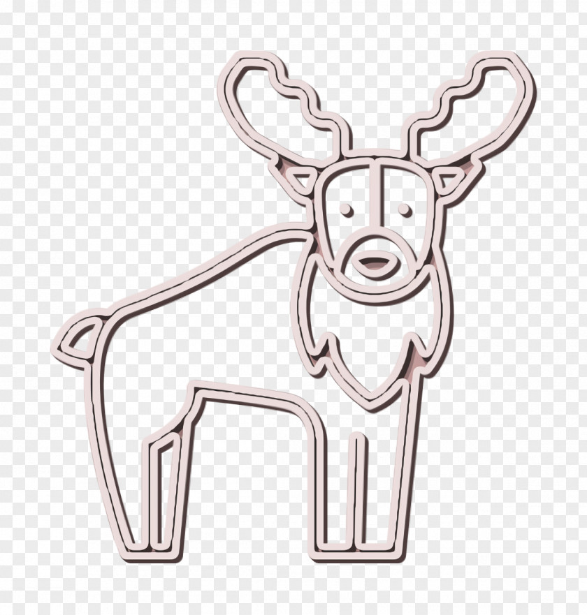 Zoo Icon Forest Animals Moose PNG