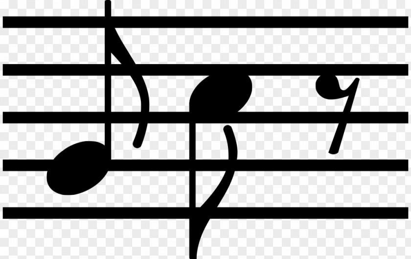 Musical Note Eighth Rest Stem Quarter PNG