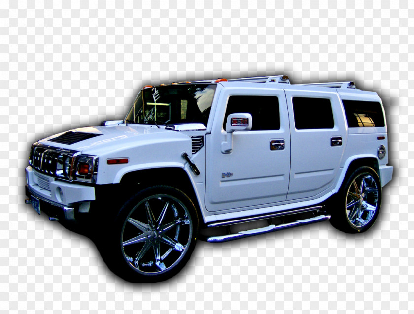 Pink Limousine Hummer H3 HX Car Pickup Truck PNG