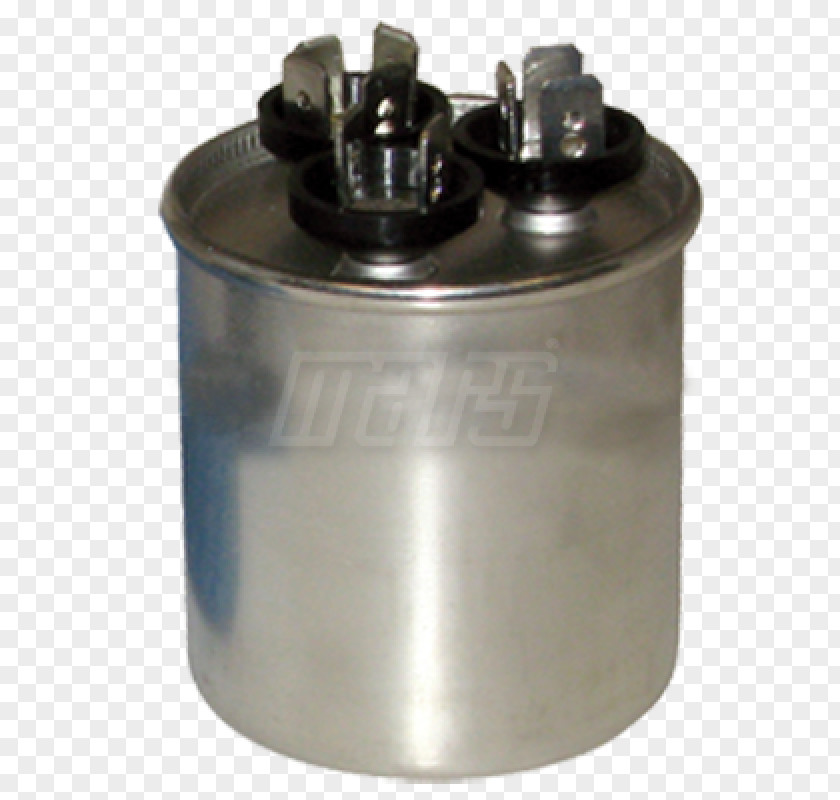 Round Cap Motor Capacitor Electric De Fase Partida Single-phase Power PNG