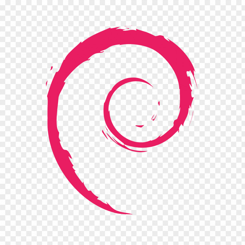 Blue Logo Debian APT Linux Distribution Raspbian PNG