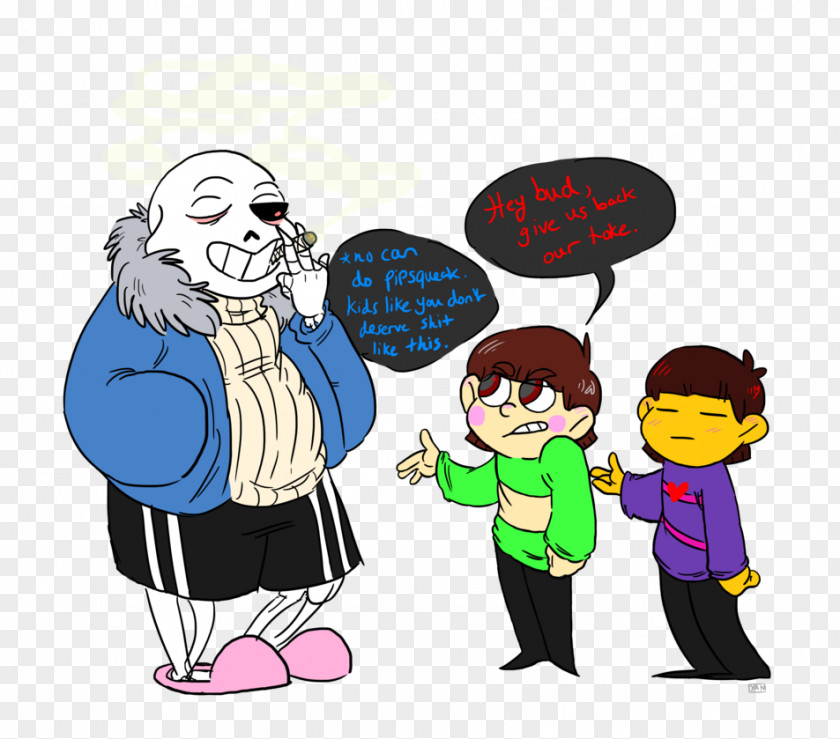 Cannabis Undertale Smoking Comic Sans PNG