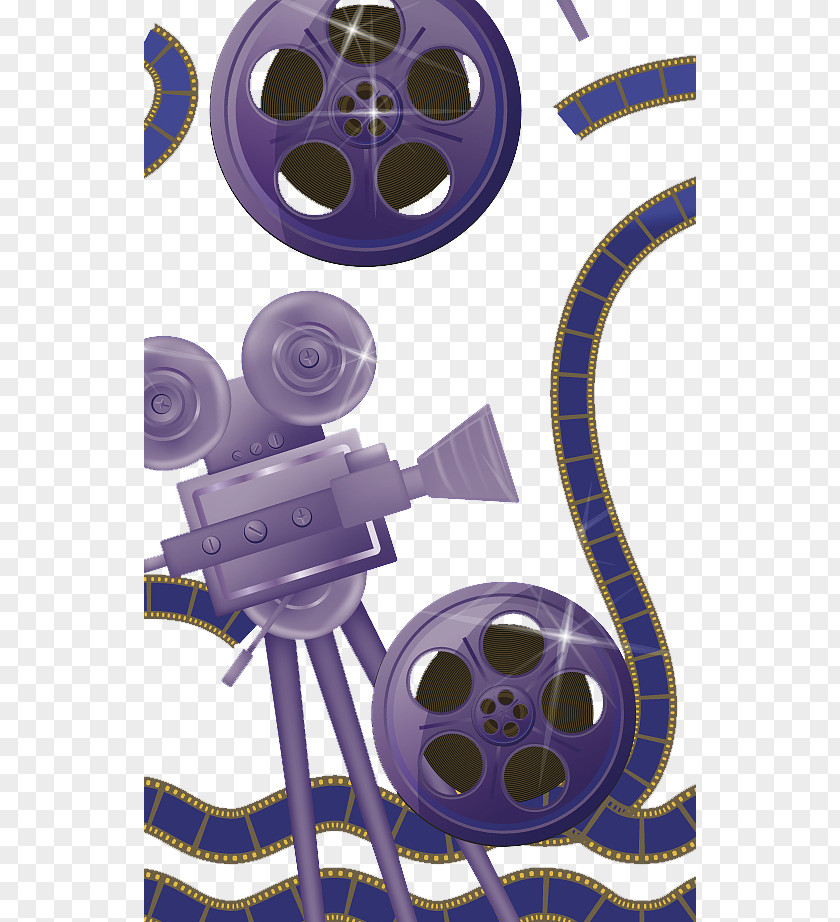 Illustration Film And Projector Photographic PNG