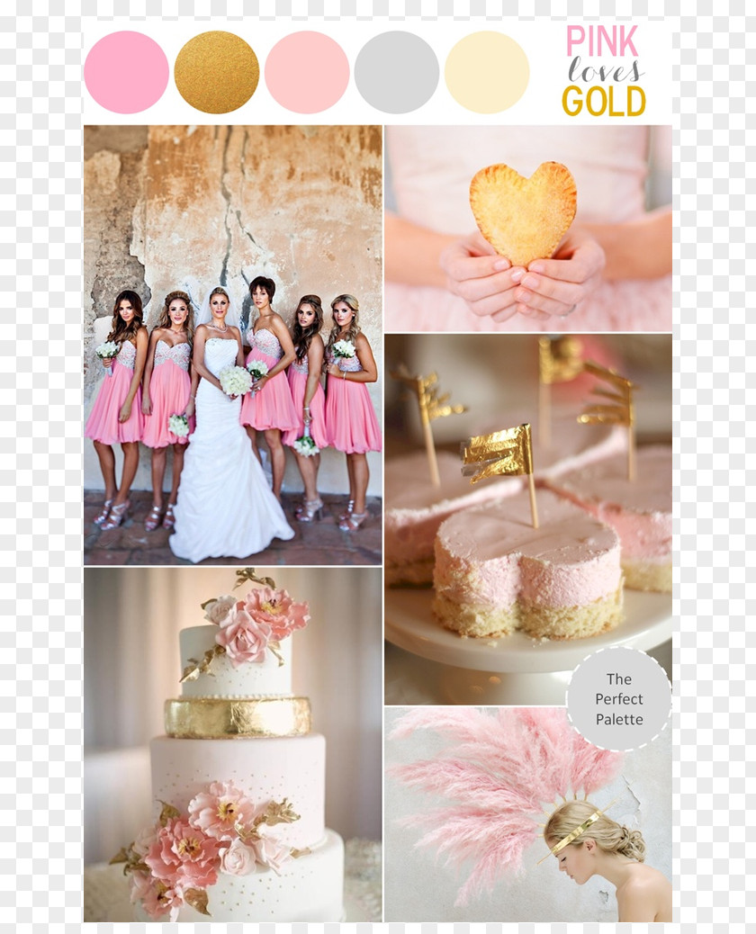 Wedding Color Scheme Invitation Gold PNG