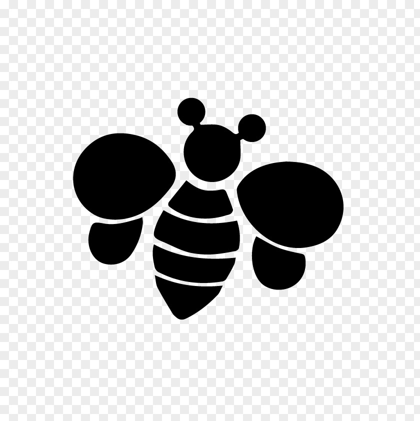 Bee Sticker Silhouette Clip Art PNG