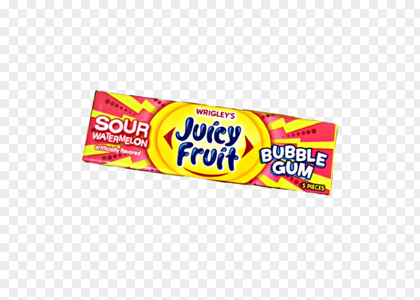 Chewing Gum Juicy Fruit 0 Bubble Orbit PNG