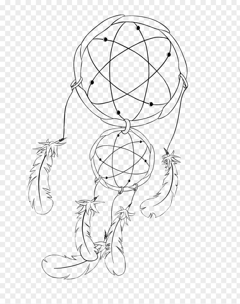 Dreamcather Drawing Line Art Dreamcatcher PNG