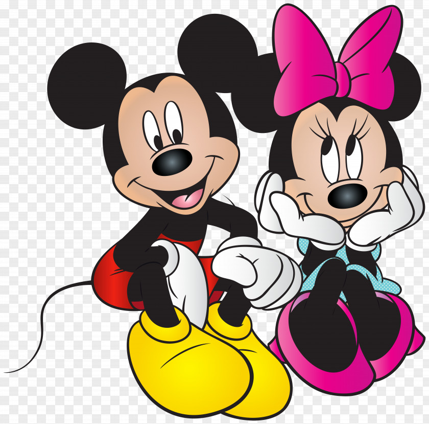 Mickey And Minnie Mouse Free Clip Art Image Donald Duck Goofy Daisy PNG