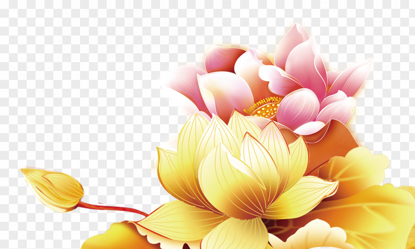 Mid Autumn Lotus PNG autumn lotus clipart PNG