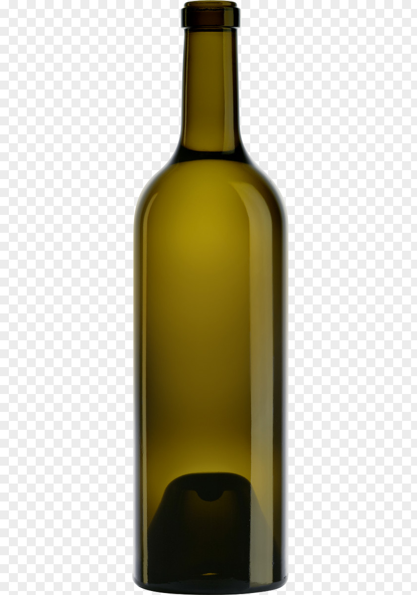 Wine White Bordeaux Glass Bottle PNG