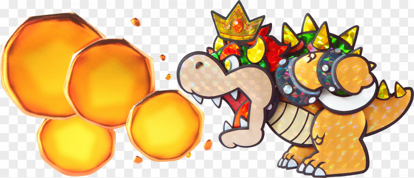 Bowser Super Paper Mario Mario: Sticker Star Bros. PNG