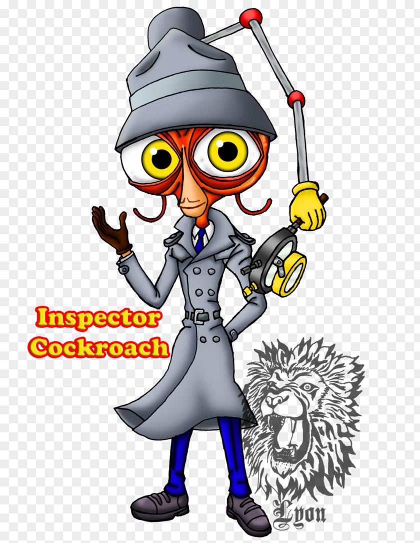 Cockroach Dr. Inspector Gadget Cartoon Gallaxhar PNG
