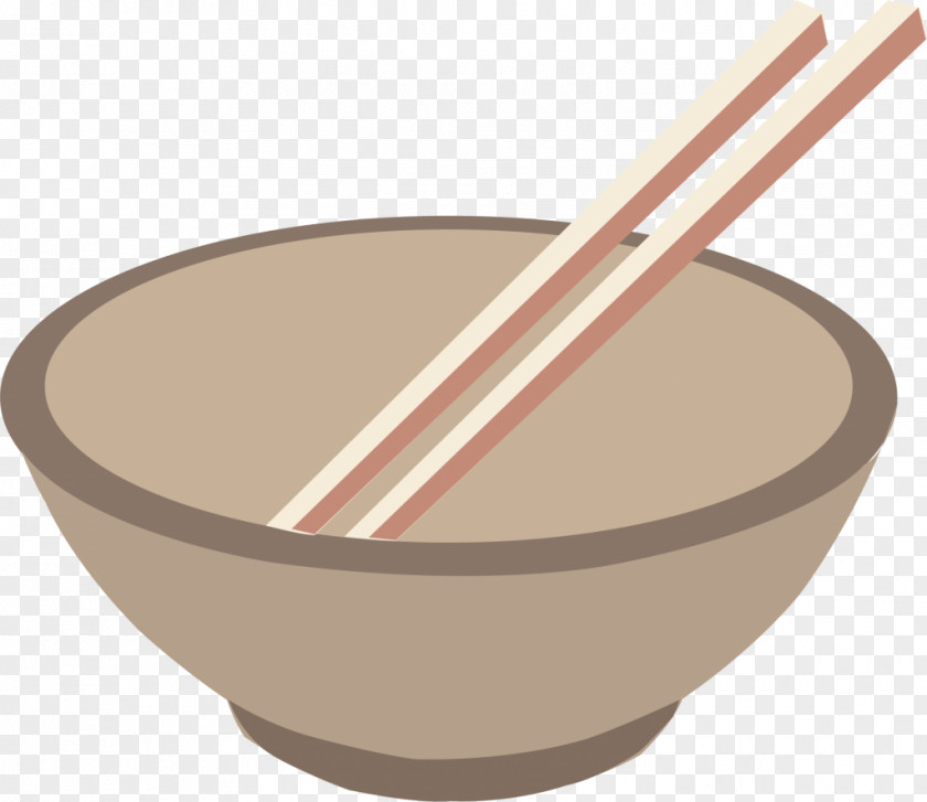 Design Chopsticks Bowl PNG