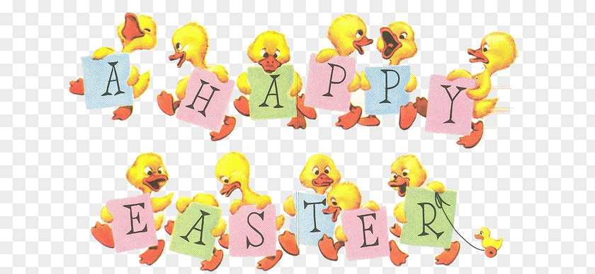 EasterStickers Easter Bunny Happiness Postcard Clip Art PNG