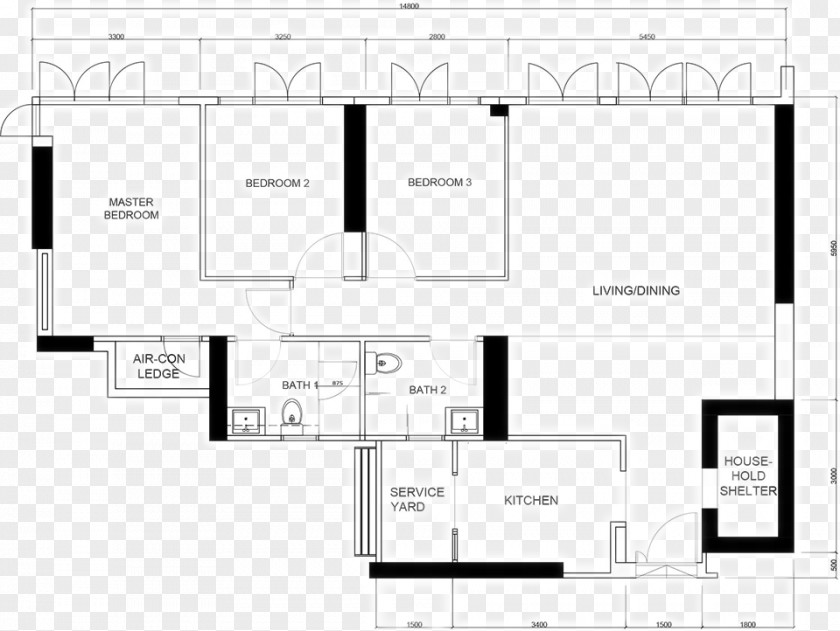 Layout Design Bukit Batok Floor Plan Interior Services PNG