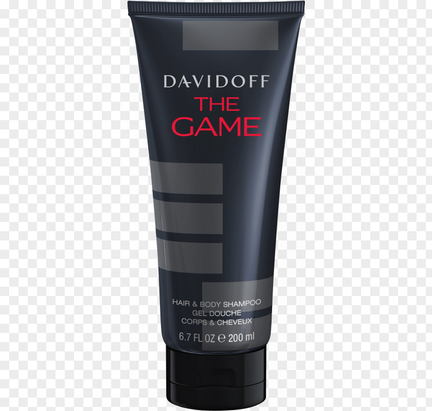 Shower Gel Davidoff 'The Game' Men's Hair And Body Wash, 75ml Cosmetics PNG