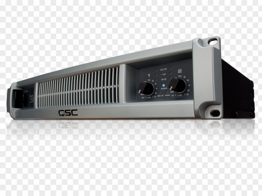 Broad Left Front QSC PLX3602 Audio Power Amplifier Products Endstufe PNG