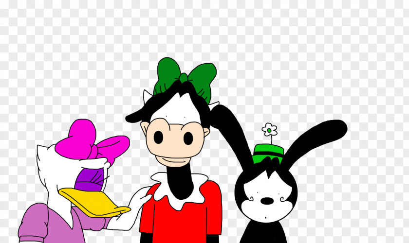 Clarabelle Cow Minnie Mouse Daisy Duck Donald Goofy PNG
