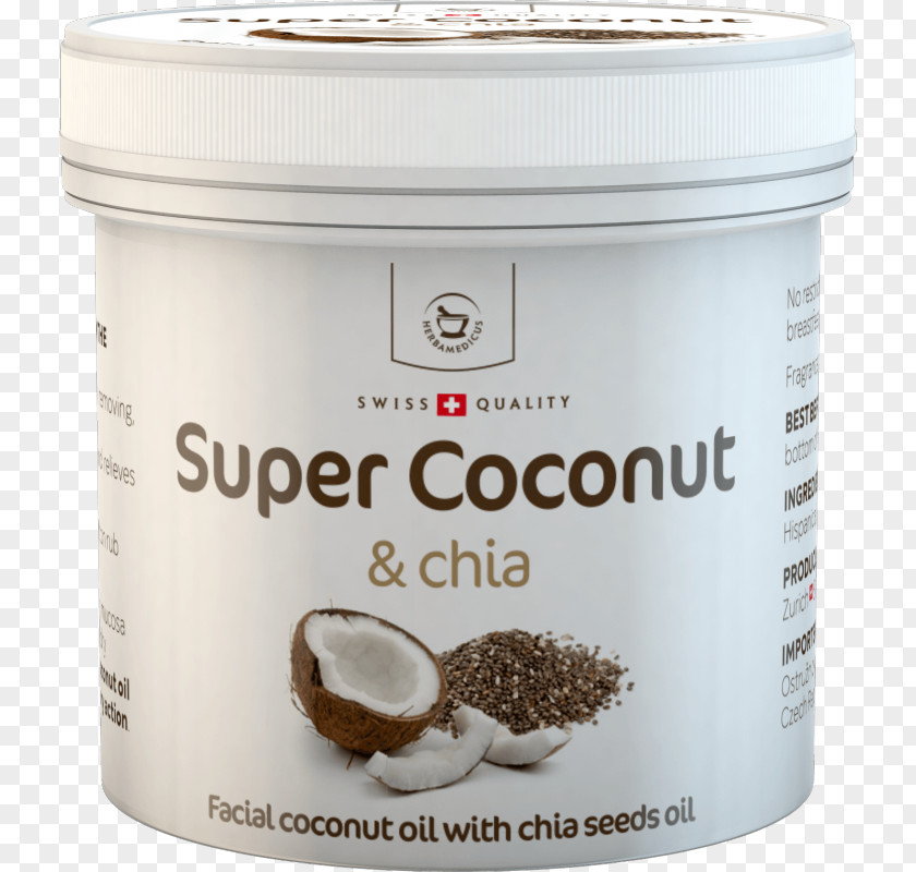 Coconut Oil Superfood Chia Seed PNG