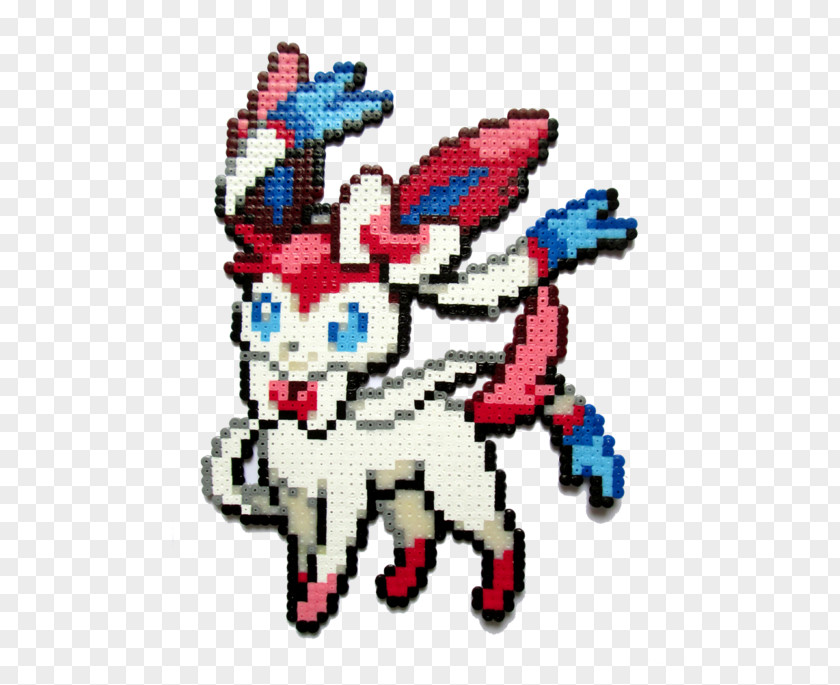 Free Cross Stitch Patterns Sylveon Bead Pokémon Pikachu Pattern PNG