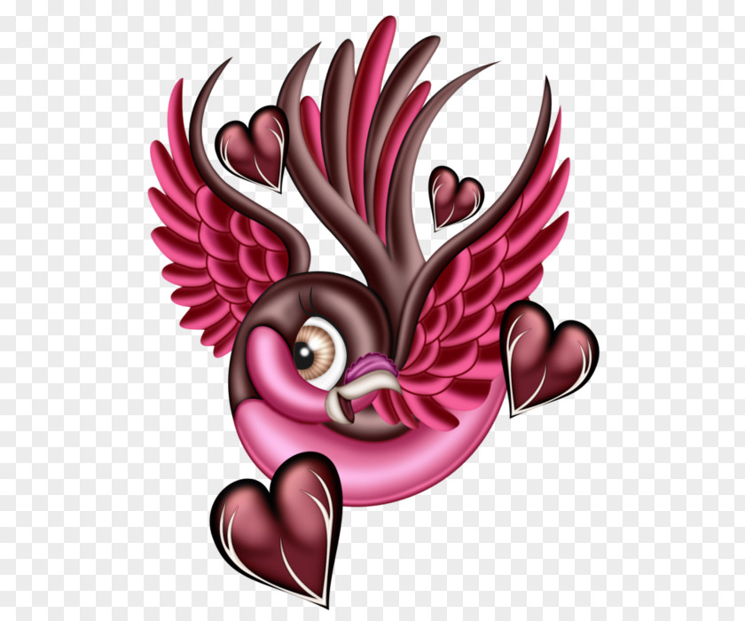 Heart Tattoo Bird PNG