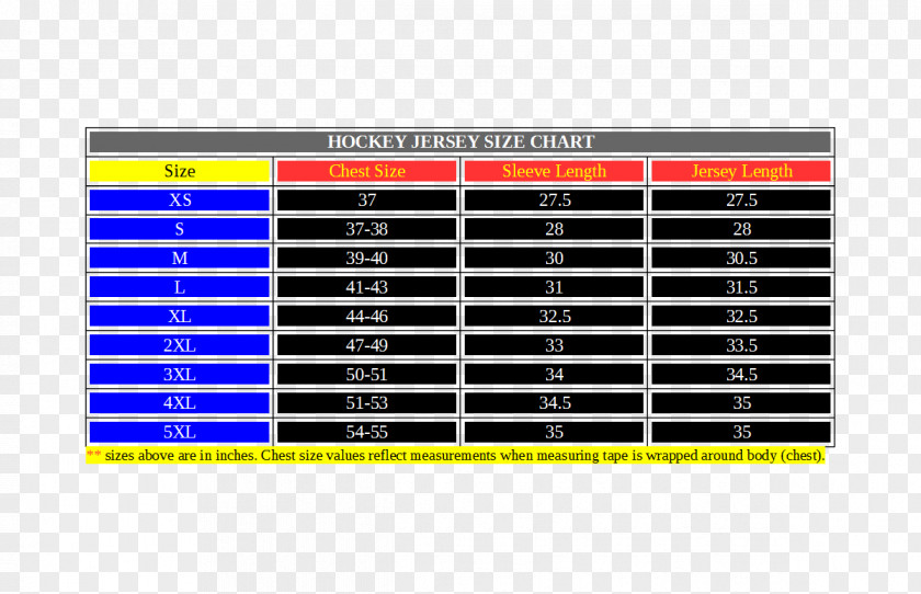 Hockey Jersey Transport National League Chart PNG