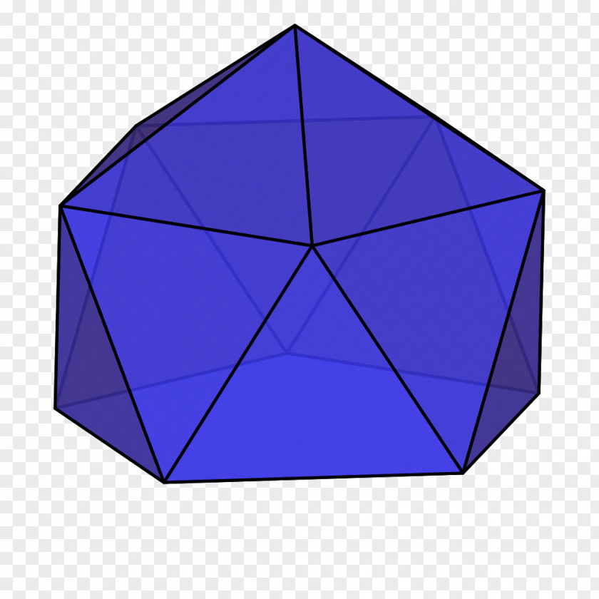 Pyramid Gyroelongated Pentagonal Prism PNG