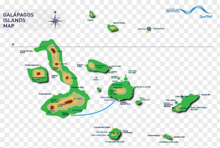 Travel Genovesa Island Charles Darwin Research Station Fernandina Great Bay PNG