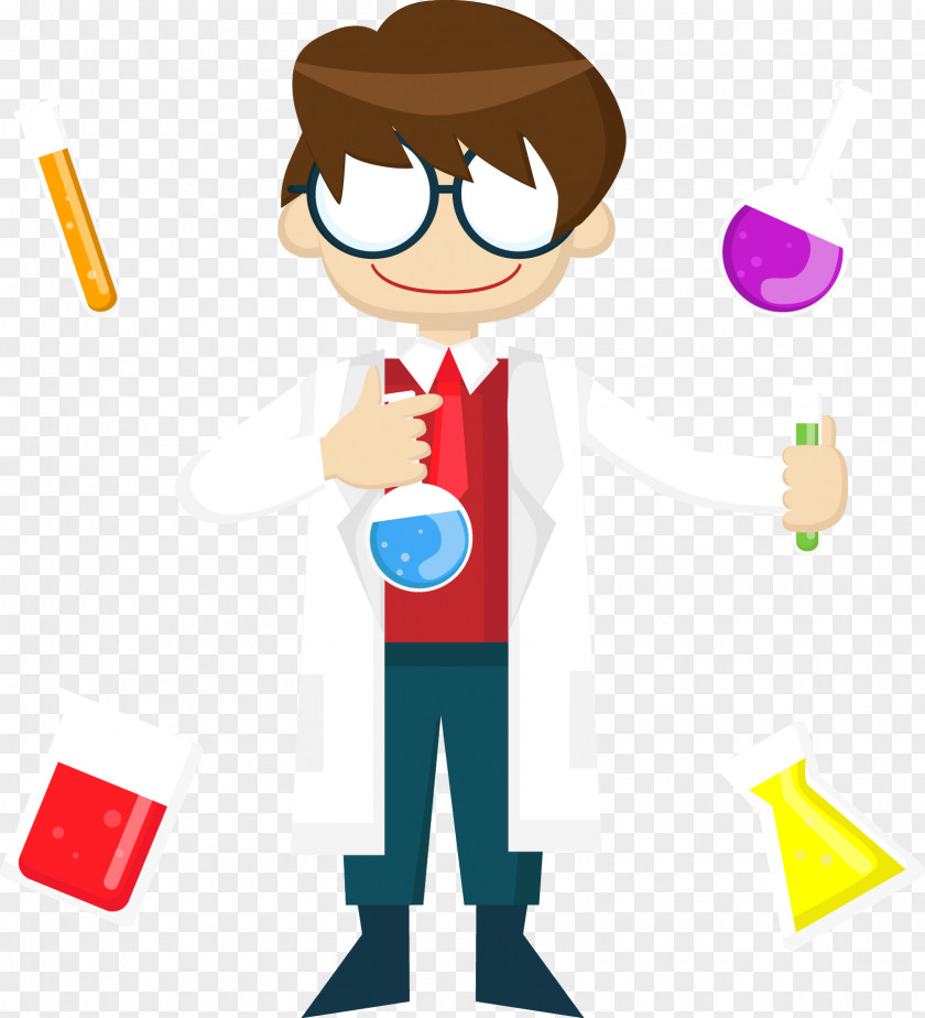 Vector Painted Scientists Earth Ferrara Lunar Eclipse Science Scientist PNG